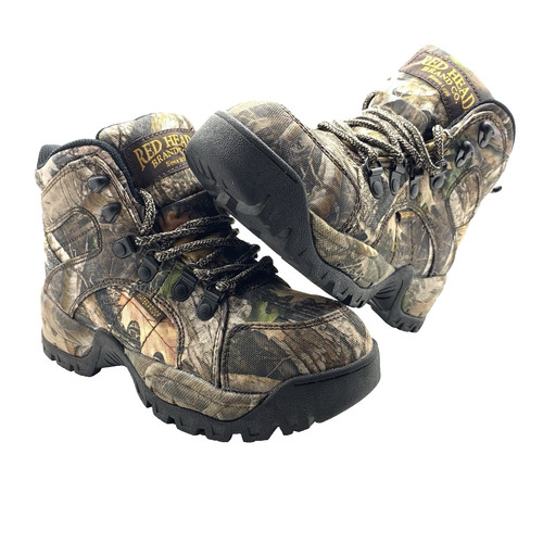 Red head size camo - red,